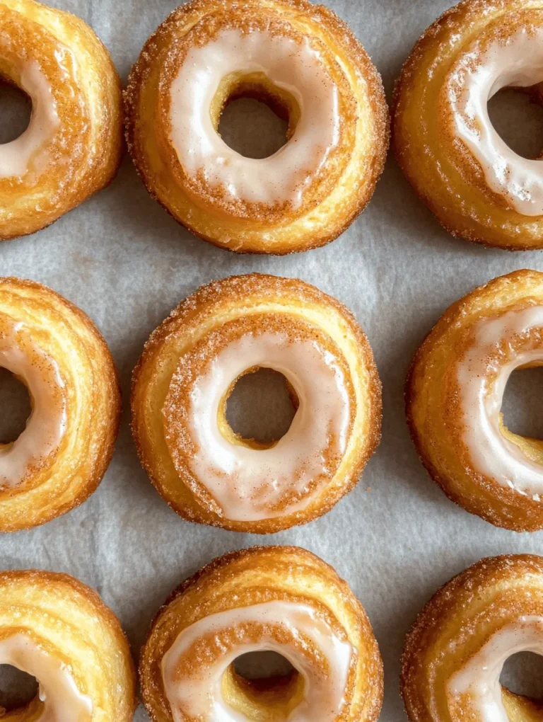 Delicate French Crullers are a beloved pastry choice that brings together a light and airy texture, complemented by a sweet glaze, making them an irresistible treat for breakfast or an afternoon snack. These delightful doughnuts, with their unique shape and enchanting flavor, have captured the hearts of pastry lovers worldwide. Originating from France, crullers are not just a breakfast staple; they are a culinary experience often savored with a steaming cup of coffee or tea.