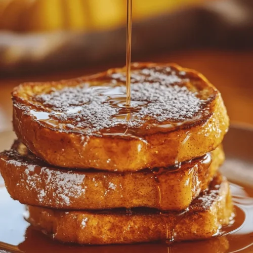 As the leaves turn vibrant shades of orange and gold, and the air becomes crisp and cool, a seasonal favorite emerges in kitchens across the country: pumpkin. With its rich flavor and comforting aroma, pumpkin has become synonymous with fall, evoking memories of cozy gatherings and festive celebrations. One delightful way to celebrate this beloved ingredient is with Pumpkin Pie French Toast, a dish that beautifully marries the classic breakfast favorite with the warm, spiced flavors of pumpkin pie.