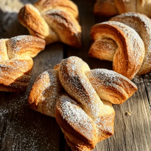 Twinkling Star Bread is more than just a loaf of bread; it’s a dazzling centerpiece that can elevate any gathering or celebration. This visually stunning bread, shaped like a star, is not only a feast for the eyes but also a delightful treat for the taste buds. Imagine serving up a warm, freshly baked loaf that invites your guests to pull apart its fluffy, sweet layers while marveling at its intricate design. Whether it’s a holiday gathering, a special occasion, or a simple weekend brunch, Twinkling Star Bread brings a touch of joy and festivity to the table.