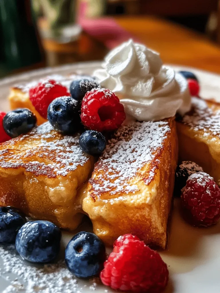 French toast, known as "pain perdu" in France, has a rich history that dates back centuries. The concept of soaking bread in a mixture of eggs and milk before frying it is thought to have originated in ancient times as a method to minimize food waste. By reviving stale bread, cooks were able to create a delicious meal that could be enjoyed by families of all backgrounds. Throughout the years, various cultures have adopted their own versions of this beloved dish, adding regional flavors and ingredients to make it their own.