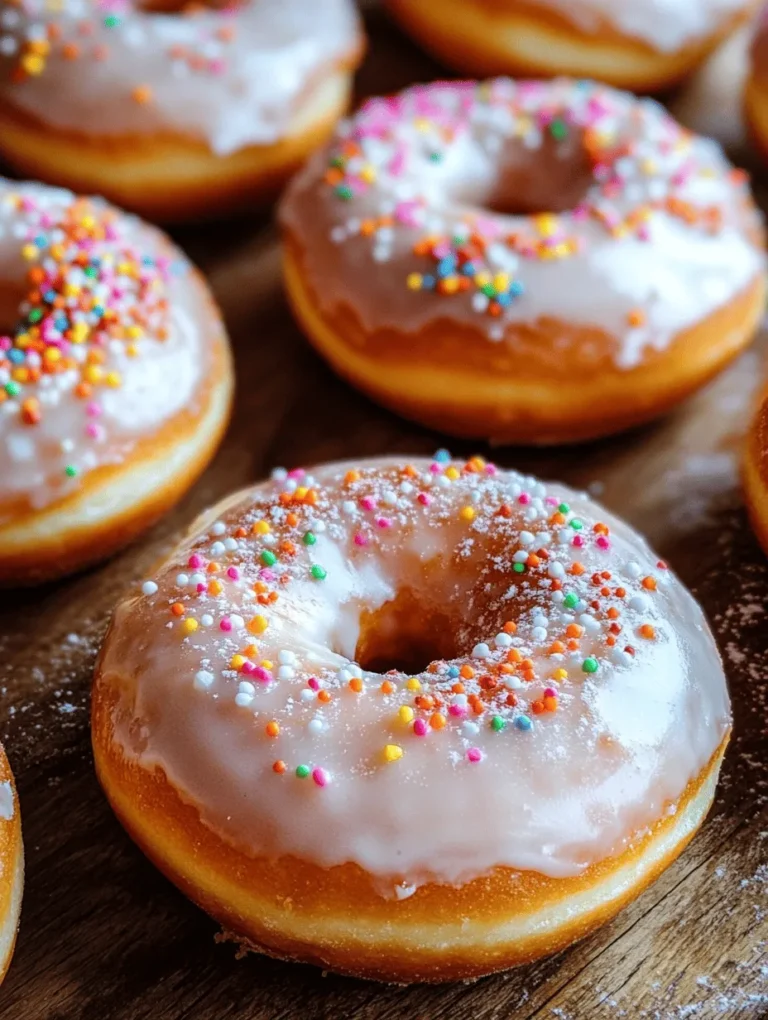 There’s something truly magical about the aroma of freshly baked donuts wafting through your kitchen. Homemade donuts have a unique allure that store-bought varieties simply can't replicate. The joy of biting into a soft, fluffy donut, glazed to perfection, is an experience that lifts the spirits and tantalizes the taste buds. Whether you're preparing for a special occasion or just indulging in a weekend treat, making melt-in-your-mouth glazed donuts at home can bring immense satisfaction and delight.