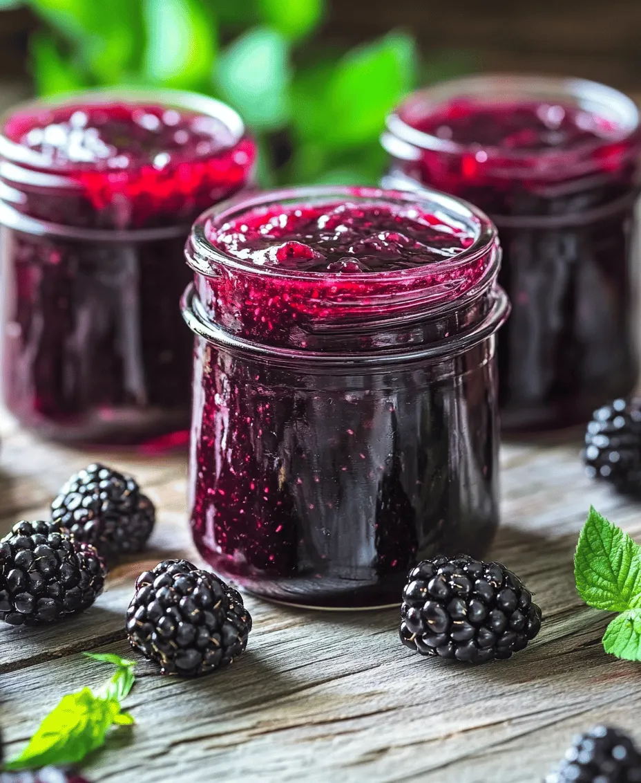 If you've ever savored a spoonful of sweet, homemade jam spread over warm, buttery toast, you know the joy it brings. Today, we invite you to embark on a culinary adventure with our Sweet & Tangy Blackberry Bliss Jam recipe. This delightful spread captures the very essence of summer, bringing together the vibrant flavors of fresh blackberries, the sweetness of sugar, and a zesty hint of lemon juice.