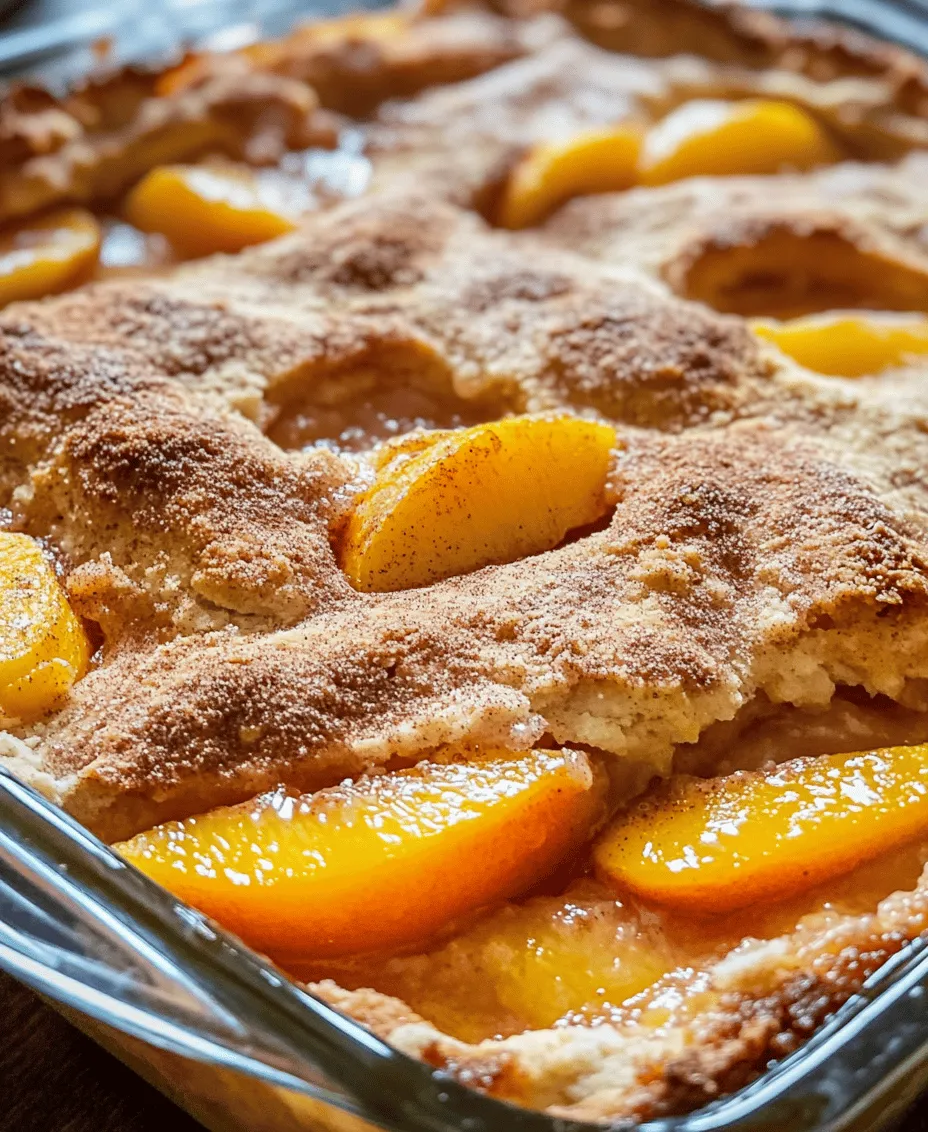 Peach cobbler is more than just a dessert; it's a cherished symbol of Southern hospitality and home cooking. This beloved dish brings memories of family gatherings, summer picnics, and warm evenings on the porch, where the sweet aroma of baked peaches fills the air. Traditionally served warm and often accompanied by a scoop of vanilla ice cream, peach cobbler evokes nostalgia and comfort that resonates deeply with anyone who has had the pleasure of indulging in it.