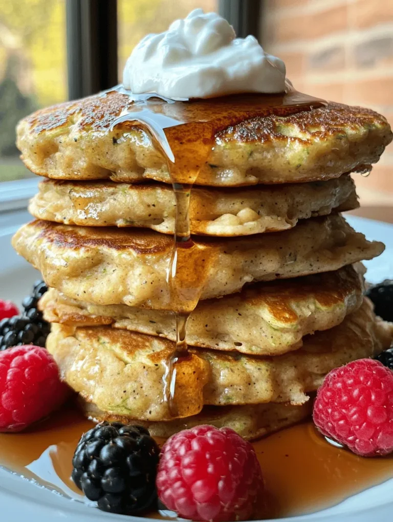 When it comes to breakfast, choosing nutrient-dense ingredients can set the tone for the entire day. Let’s take a closer look at the health benefits of the key components in our Zucchini and Oatmeal Pancakes: