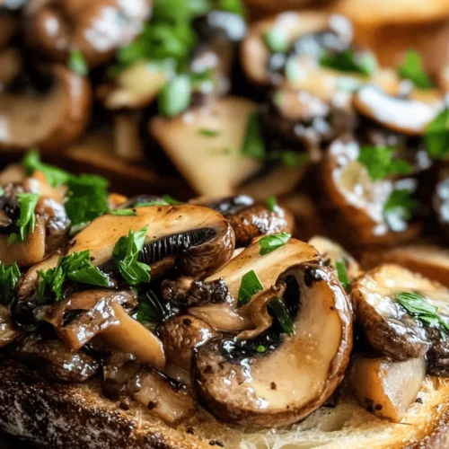 In the world of appetizers and snacks, few dishes can rival the savory allure of garlic mushroom toast. This delightful recipe is not just a treat for the taste buds; it embodies comfort and warmth, making it an ideal choice for gatherings with friends and family or a cozy night in. The combination of earthy mushrooms, aromatic garlic, and creamy cheese creates a symphony of flavors that can elevate any occasion. Whether served as a starter or a casual bite, savory garlic mushroom toast is sure to impress.