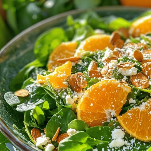 The Orange Dreamsicle Salad is a delightful and refreshing dish that perfectly marries sweet and savory flavors, making it a unique addition to any meal. This salad is a sensory experience, reminiscent of the classic orange creamsicle treats we all loved as kids. With its vibrant colors and tantalizing taste, it’s an ideal choice for summer picnics, potlucks, or as a light yet satisfying side for dinner parties.