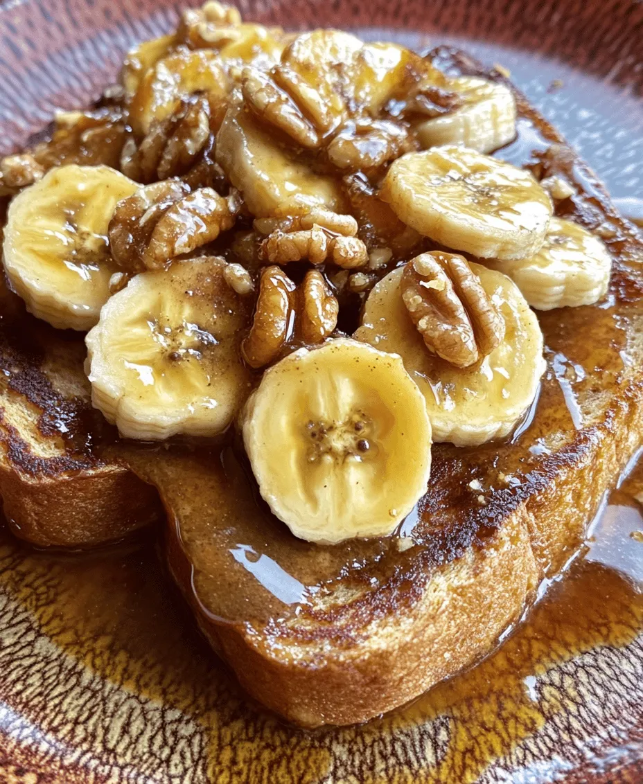 Bananas Foster French Toast with Homemade Banana Bread is a delightful breakfast treat that elevates the classic French toast experience. This recipe blends the comforting essence of freshly baked banana bread with the indulgent, caramelized goodness of a traditional Bananas Foster topping. The result is a dish that not only satisfies your sweet cravings but also serves as an impressive centerpiece for brunch gatherings or a cozy family breakfast. This article provides a detailed guide to creating this mouthwatering dish, including the steps to prepare homemade banana bread, the sweet and caramelized banana topping, and the perfect way to assemble your French toast.