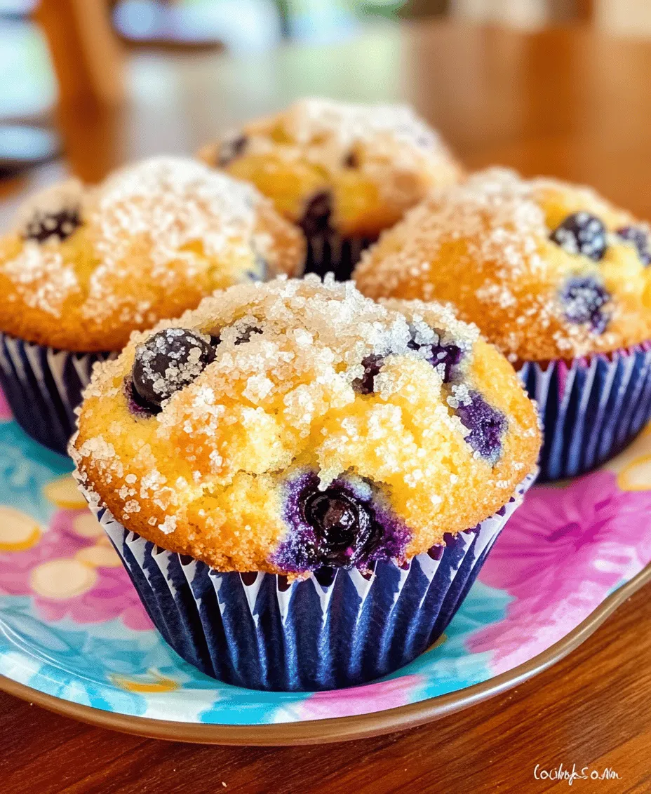 Blueberry Bliss Muffins are more than just a delightful treat; they are a testament to the simple joys of baking at home. Whether enjoyed as a quick breakfast on a busy weekday or indulged in as a sweet afternoon snack, these muffins are a versatile addition to any meal. The star ingredient, fresh blueberries, not only adds a burst of color and flavor but also offers numerous health benefits. Rich in antioxidants, vitamins, and fiber, blueberries are often hailed as a superfood, making these muffins a guilt-free indulgence for the whole family.