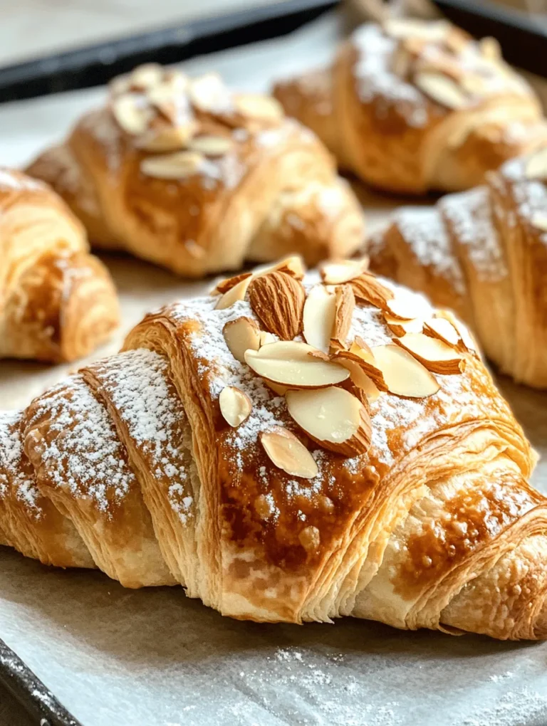 Almond croissants are a delightful pastry that has captivated the hearts and taste buds of many pastry lovers worldwide. These flaky, buttery delights are not only a feast for the palate but also a visual treat, boasting a golden-brown crust, a soft, tender interior, and an irresistible almond flavor that envelops each bite. For those who appreciate the finer things in life, almond croissants serve as a perfect companion to a morning coffee or an afternoon tea.