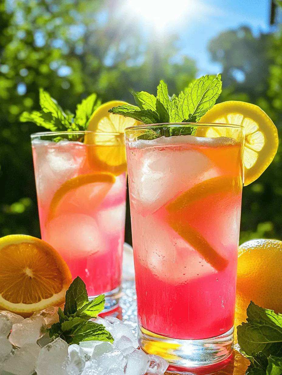 Rhubarb, often overlooked as a culinary ingredient, has gained popularity in recent years for its unique tartness and vibrant color. While traditionally celebrated in desserts like pies and crumbles, rhubarb's versatility extends to beverages, making it a delightful addition to homemade drinks. One of the most refreshing ways to showcase this unique ingredient is through a glass of rhubarb lemonade. This sweet and tangy drink is not only invigorating but also perfect for warm weather gatherings or simply enjoying on your patio during a sunny afternoon.