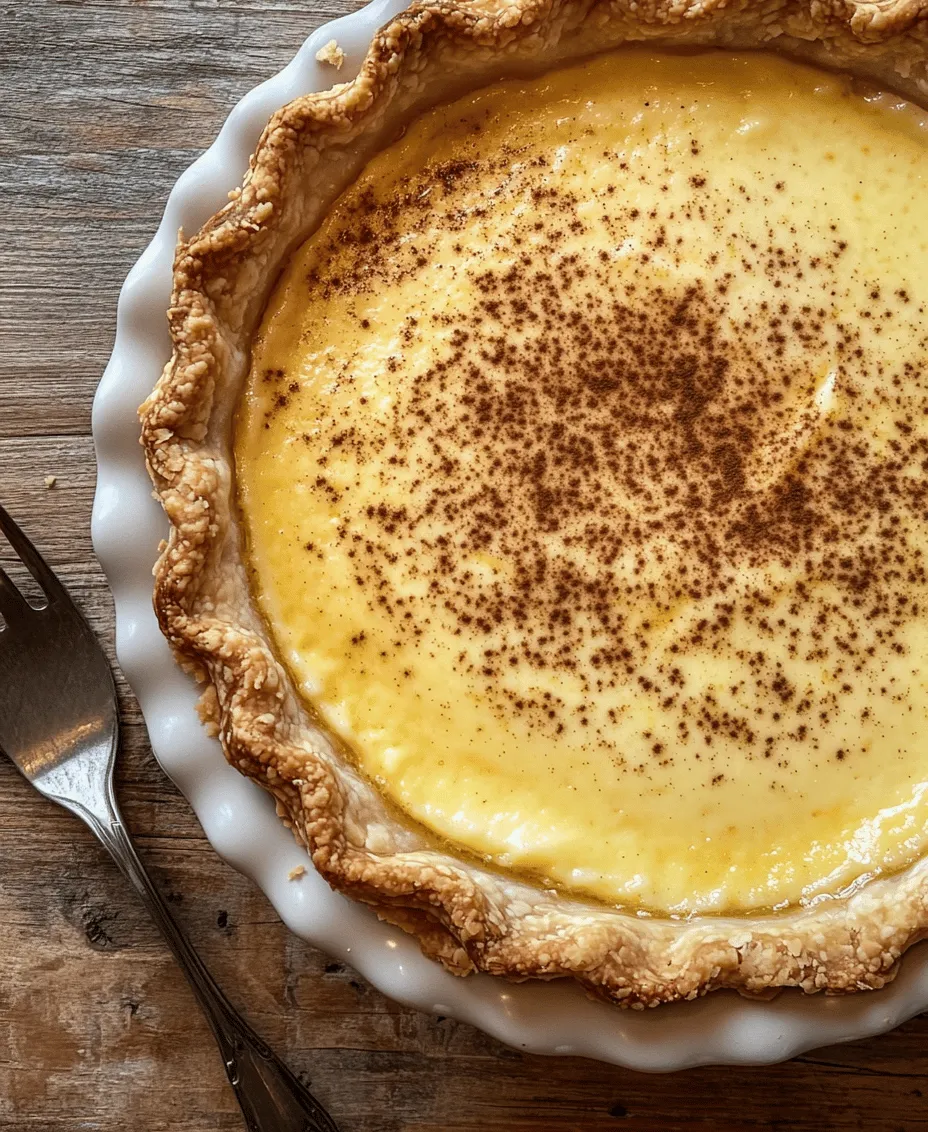 The existence of egg custard pie can be traced back to the early days of American cooking, where simple and hearty meals were the foundation of family gatherings. While the exact origins of egg custard pie are somewhat murky, it is believed that the dish has roots in both European and early American culinary traditions. The basic concept of custard—combining eggs, milk, and sugar—was popular in many European cuisines long before it found its way into American kitchens.