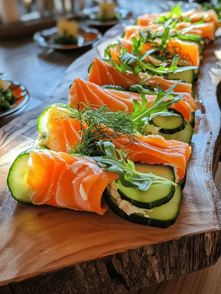In the realm of healthy snacks and appetizers, few dishes can rival the delightful combination of smoked salmon roll-ups with cucumber and hummus. This dish not only tantalizes the taste buds but also serves as a visual feast, making it an ideal choice for gatherings, parties, or a nutritious snack at home. The allure of these roll-ups lies in their harmonious balance of flavors and textures: the rich smokiness of salmon, the refreshing crunch of cucumber, and the creamy, earthy undertones of hummus create a mouthwatering experience that is hard to resist.