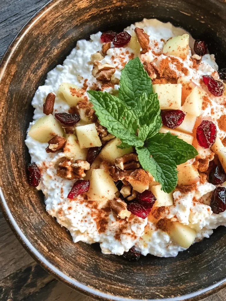 Cottage cheese is renowned for its high protein content, making it a fantastic option for those looking to increase their protein intake without consuming excess calories. A single cup of low-fat cottage cheese contains around 28 grams of protein, which is beneficial for muscle repair and overall health. Additionally, cottage cheese is rich in calcium, vitamin B12, and riboflavin, all of which contribute to strong bones and a healthy metabolism.