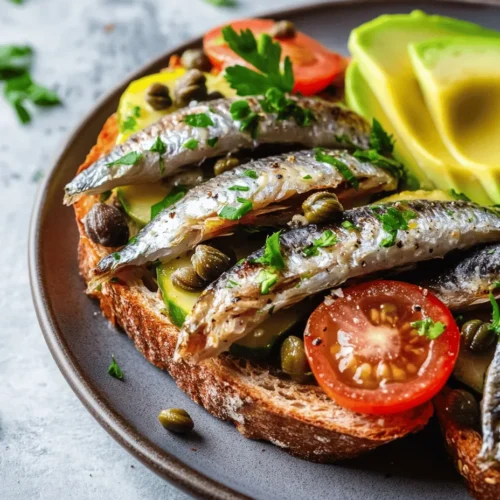 In today’s fast-paced world, where health and convenience often clash, finding meals that are both nutritious and easy to prepare can feel like a daunting task. Enter Sardines on Whole Grain Toast, a dish that masterfully combines rich flavors with an impressive nutritional profile. This delightful recipe is not only a speedy solution for lunch or dinner but also a celebration of wholesome ingredients that nourish your body while tantalizing your taste buds.