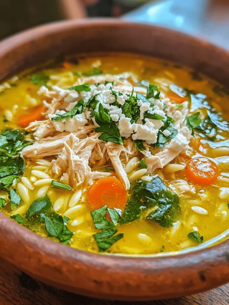 Mediterranean cuisine is celebrated not only for its vibrant flavors but also for its health benefits. Rich in fresh vegetables, wholesome grains, and healthy fats, this culinary tradition promotes a balanced and nutritious diet. One standout dish that encapsulates the essence of this region is Mediterranean Lemon Chicken Soup. This delightful soup combines the zestiness of lemon with tender chicken and fresh vegetables, offering a refreshing and wholesome meal that is perfect for any occasion.