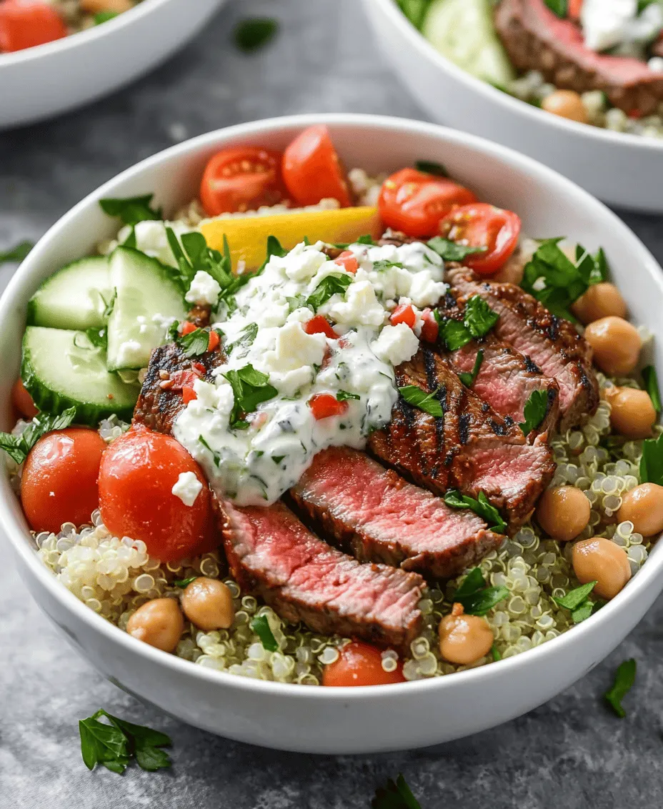 The Mediterranean diet is widely celebrated for its numerous health benefits, including heart health, weight management, and improved longevity. It emphasizes whole foods, healthy fats, lean proteins, and plenty of fresh fruits and vegetables. This diet is not just about eating healthy; it's also a lifestyle that embraces the joy of cooking and sharing meals with loved ones. One of the standout dishes that encapsulate the essence of the Mediterranean diet is the Mediterranean Steak Bowl.