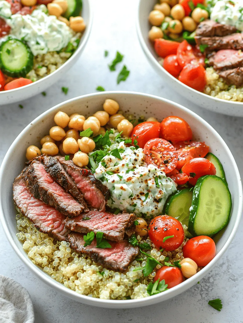 The Mediterranean diet is widely celebrated for its numerous health benefits, including heart health, weight management, and improved longevity. It emphasizes whole foods, healthy fats, lean proteins, and plenty of fresh fruits and vegetables. This diet is not just about eating healthy; it's also a lifestyle that embraces the joy of cooking and sharing meals with loved ones. One of the standout dishes that encapsulate the essence of the Mediterranean diet is the Mediterranean Steak Bowl.