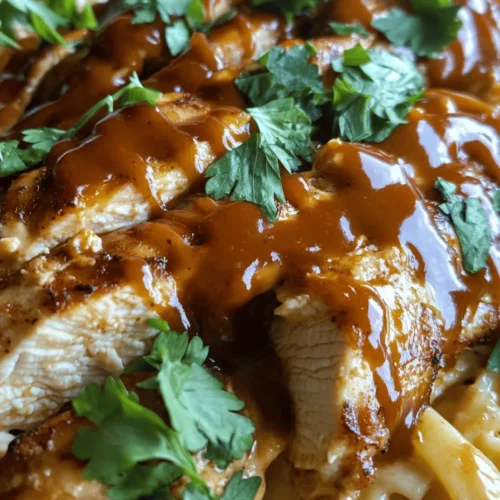 If you’re searching for a dish that perfectly marries comfort and flavor, look no further than Creamy Cheddar BBQ Ranch Chicken Alfredo. This delectable meal takes the classic Alfredo sauce and elevates it with the addition of BBQ sauce and ranch dressing, creating a unique combination that is both creamy and zesty. It is the ultimate comfort food, perfect for those chilly evenings when you crave something warm and satisfying.