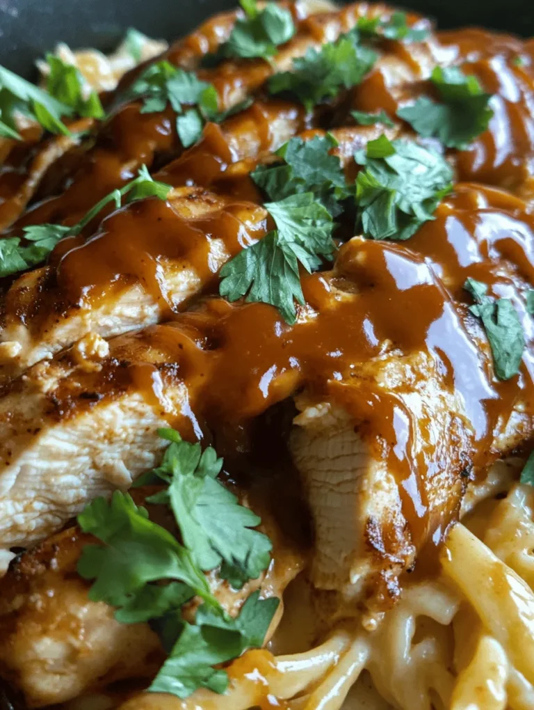 If you’re searching for a dish that perfectly marries comfort and flavor, look no further than Creamy Cheddar BBQ Ranch Chicken Alfredo. This delectable meal takes the classic Alfredo sauce and elevates it with the addition of BBQ sauce and ranch dressing, creating a unique combination that is both creamy and zesty. It is the ultimate comfort food, perfect for those chilly evenings when you crave something warm and satisfying.