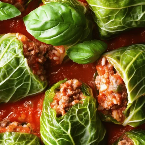 Italian stuffed cabbage rolls, or "involtini di cavolo," are more than just a meal; they are a beloved tradition that evokes warmth and comfort. With their origins deeply rooted in the heart of Italy, these delightful rolls are a staple in many Italian households, often served during family gatherings or festive occasions. The combination of tender cabbage leaves enveloping a savory filling creates a dish that is both hearty and satisfying, making it a favorite among those who enjoy the rich flavors of Italian cuisine.
