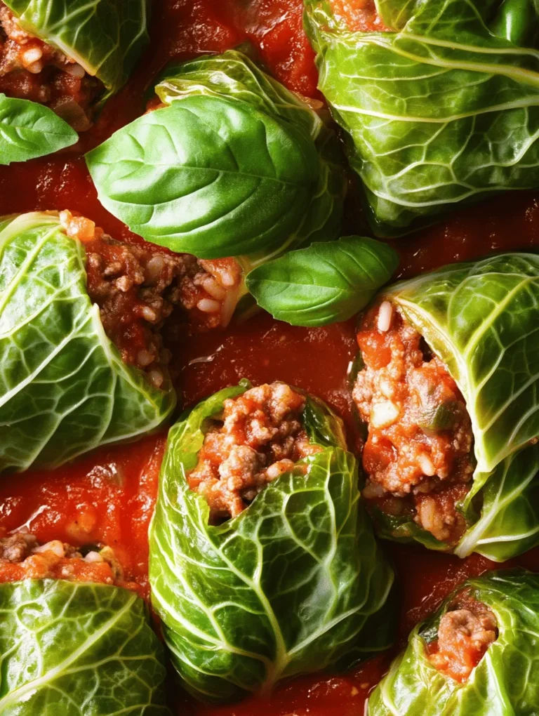 Italian stuffed cabbage rolls, or "involtini di cavolo," are more than just a meal; they are a beloved tradition that evokes warmth and comfort. With their origins deeply rooted in the heart of Italy, these delightful rolls are a staple in many Italian households, often served during family gatherings or festive occasions. The combination of tender cabbage leaves enveloping a savory filling creates a dish that is both hearty and satisfying, making it a favorite among those who enjoy the rich flavors of Italian cuisine.