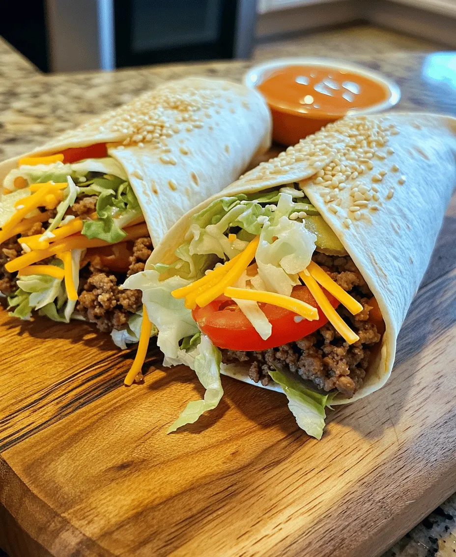 Big Mac Wraps are all about versatility and flavor. They bring the essence of the Big Mac into a convenient wrap that can be enjoyed anywhere. This dish caters to various dietary preferences and lifestyles, making it a fantastic option for meal prep. Whether you are packing lunches for your kids or looking for a quick dinner solution after a long day, Big Mac Wraps are an ideal choice.
