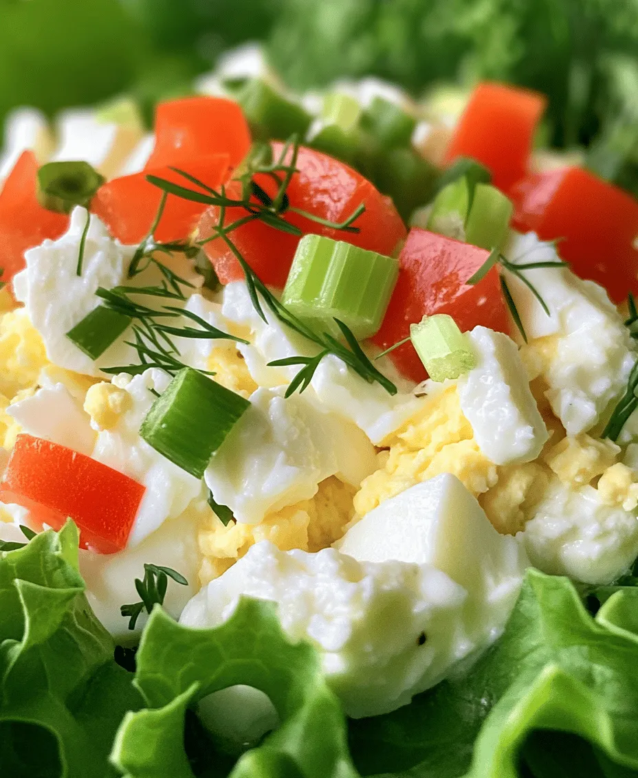 In a world where quick and nutritious meal options are highly sought after, the Simple Cottage Cheese Egg Salad emerges as a fantastic solution. This versatile dish is not only easy to prepare but also packed with flavor and nutrition, making it perfect for various occasions. Whether you're looking for a satisfying lunch, a picnic treat, or a quick snack, this egg salad fits the bill.