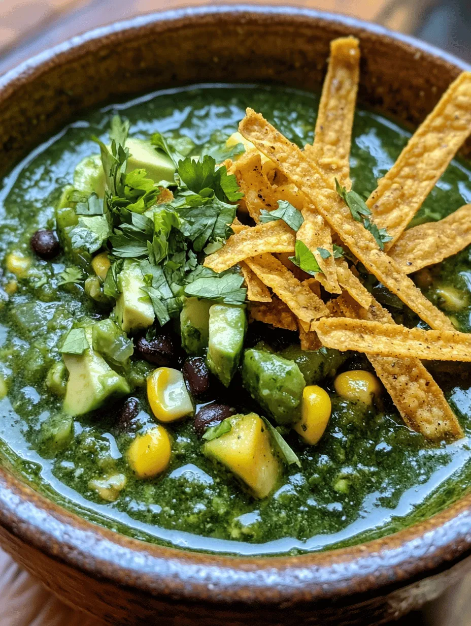 To truly appreciate the vibrant profile of Salsa Verde Tortilla Soup, it’s essential to explore its key components. Each ingredient plays a pivotal role in balancing flavor, texture, and nutrition.