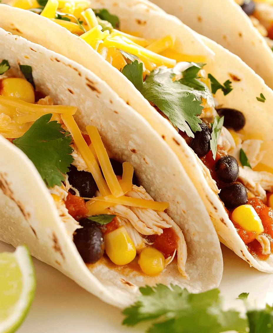 The magic of Cheesy Slow Cooker Queso Chicken Tacos lies in the combination of simple yet flavorful ingredients. Each component plays a crucial role in crafting a dish that is balanced, nutritious, and utterly satisfying. Let’s delve into the key ingredients that make these tacos stand out.