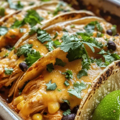 The magic of Cheesy Slow Cooker Queso Chicken Tacos lies in the combination of simple yet flavorful ingredients. Each component plays a crucial role in crafting a dish that is balanced, nutritious, and utterly satisfying. Let’s delve into the key ingredients that make these tacos stand out.