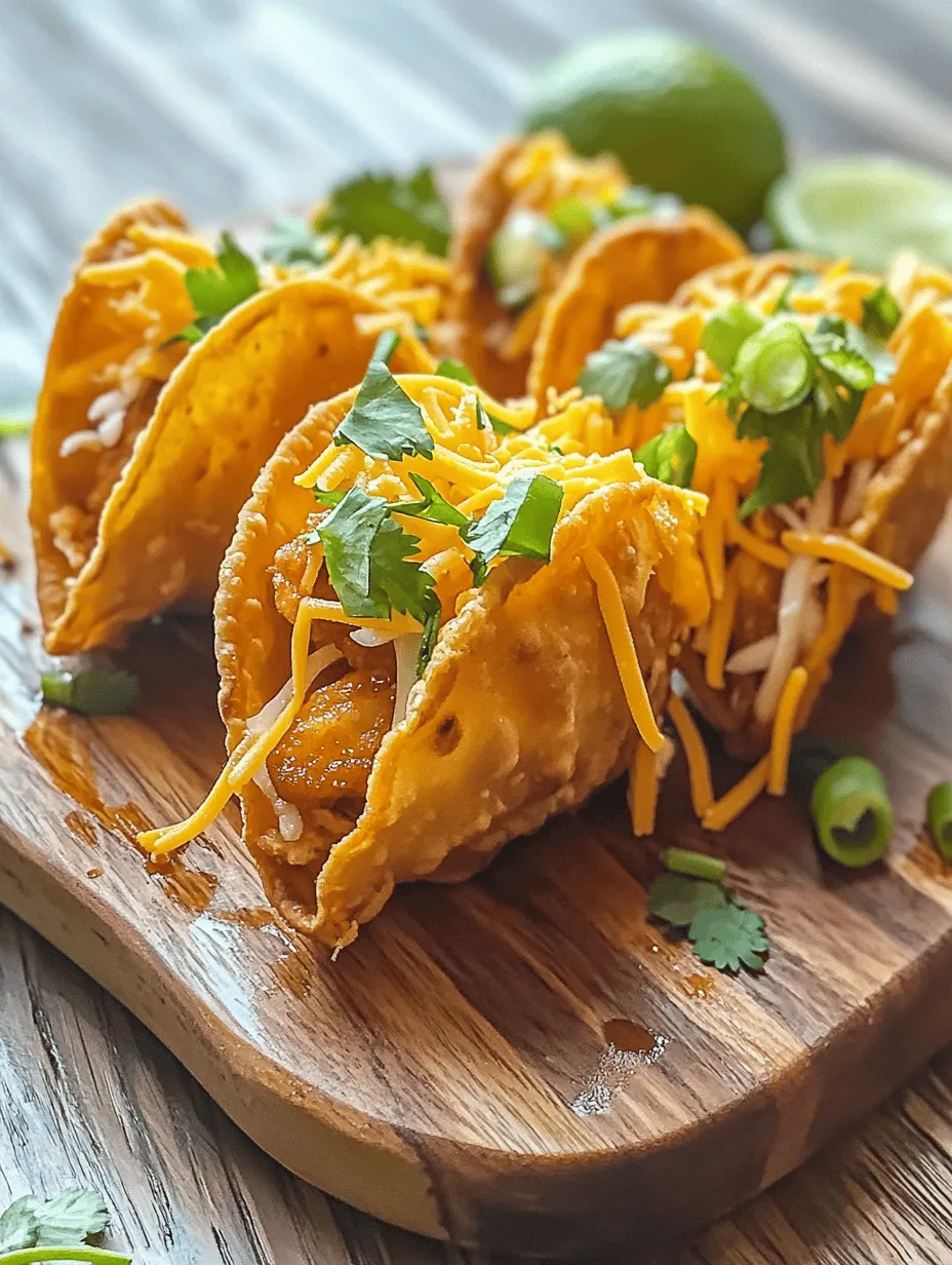 Applebee's Chicken Wonton Tacos have carved out a niche in the hearts of food lovers, thanks to their delightful combination of savory chicken filling, crunchy wonton shells, and vibrant toppings. A staple on their menu, these tacos are not just a dish; they are an experience that brings flavor and fun to any gathering. The blend of textures and flavors makes each bite a party in your mouth, which is why they have become a popular choice for those looking to enjoy a unique twist on traditional tacos.