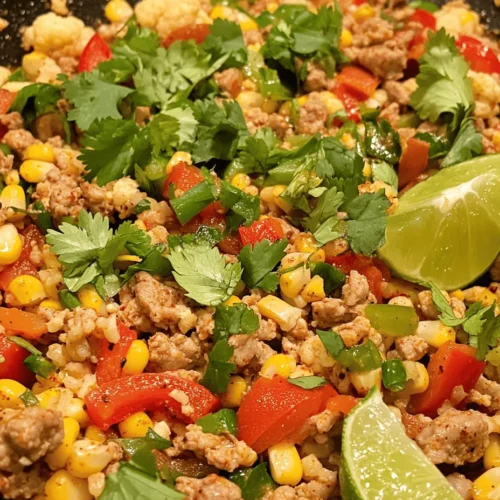 In the world of healthy eating, finding satisfying meals that don't compromise on flavor can be a challenge. Enter Spicy Turkey Cauliflower Rice—a dish that not only tantalizes your taste buds but also aligns perfectly with health-conscious eating. This recipe brings together the lean protein of ground turkey and the nutritious benefits of cauliflower rice, making it a wholesome choice for anyone looking to enjoy a delicious meal without the guilt.