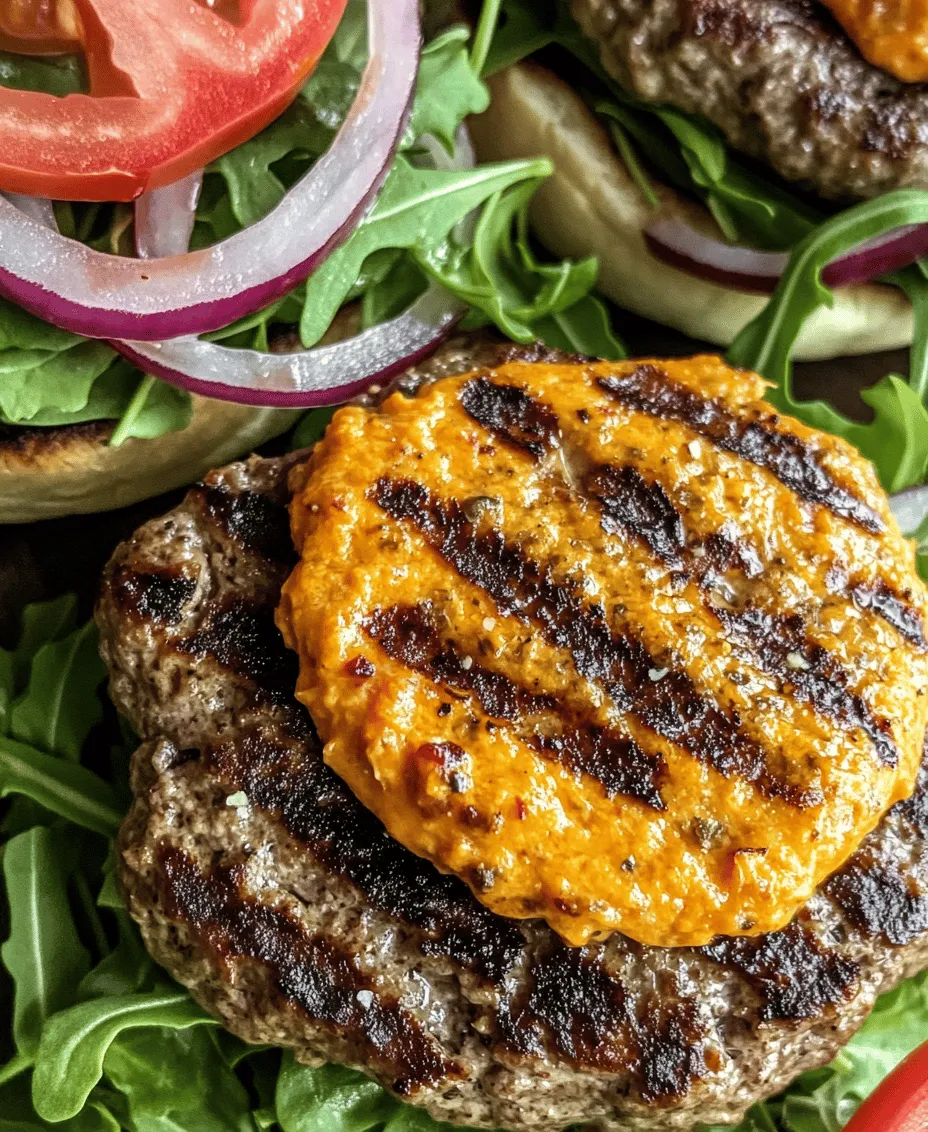 Burgers have long held a special place in American cuisine, serving as a beloved staple for backyard barbecues, summer cookouts, and casual weeknight dinners. Their versatility allows for endless creative adaptations, transforming simple ingredients into a satisfying and hearty meal. Among the myriad ways to elevate a traditional burger, the Pimento Cheese Delight Burger stands out as a remarkable twist that brings together the rich, creamy texture of pimento cheese with the classic flavors of a juicy beef patty. This unique combination not only enhances the overall taste but also adds a delightful creaminess that complements the savory nature of the burger.