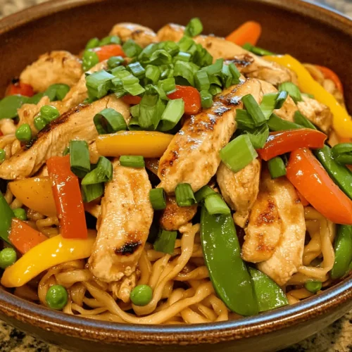 Chicken Chow Mein is a beloved staple in Asian cuisine, renowned for its delightful combination of textures and flavors. This dish has captured the hearts and taste buds of many around the world, making it a popular choice for both casual weeknight dinners and festive gatherings. What sets this Ultimate Chicken Chow Mein apart is not only its mouthwatering taste but also the ease of preparation. With a savory blend of sauces, fresh ingredients, and high-quality chicken, this recipe allows even novice cooks to create a restaurant-quality meal in the comfort of their own kitchen.