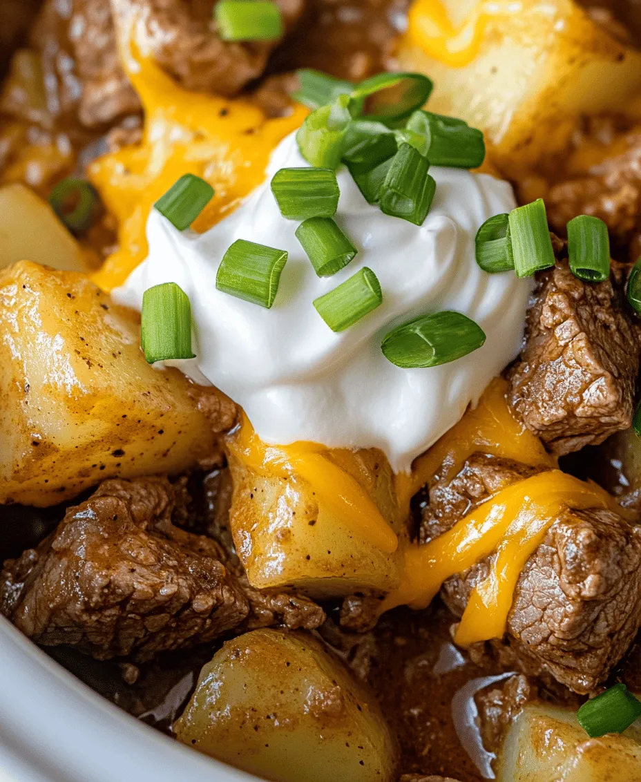 When the weather turns chilly or you’re simply in the mood for a comforting meal, nothing hits the spot quite like a hearty dish of Crockpot Loaded Steak and Potato Bake. This delightful recipe is perfect for family gatherings, weeknight dinners, or anytime you crave something warm and filling. It combines tender beef, flavorful potatoes, and creamy cheese into a single dish that will make your taste buds dance with joy.
