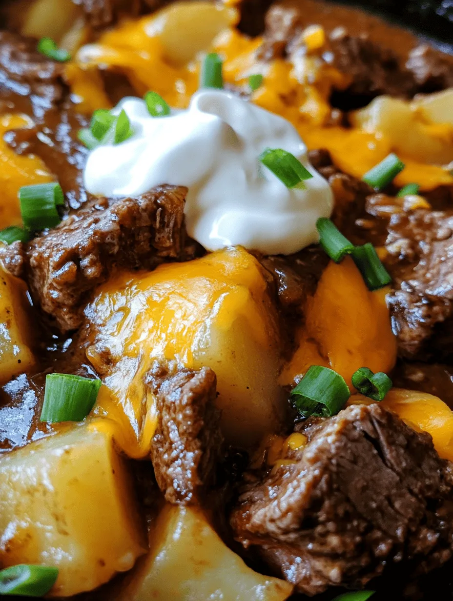 When the weather turns chilly or you’re simply in the mood for a comforting meal, nothing hits the spot quite like a hearty dish of Crockpot Loaded Steak and Potato Bake. This delightful recipe is perfect for family gatherings, weeknight dinners, or anytime you crave something warm and filling. It combines tender beef, flavorful potatoes, and creamy cheese into a single dish that will make your taste buds dance with joy.