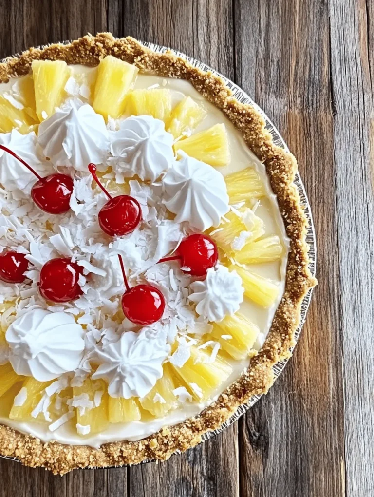 When it comes to desserts, few things can transport you to a sun-kissed paradise quite like tropical flavors. Tropical desserts encapsulate the essence of warm breezes, sandy beaches, and vibrant fruits, making them a favorite choice for summer gatherings and festive celebrations alike. Among these delightful treats, the Tropical Delight Hawaiian Pie stands out as a quintessential example of a refreshing, no-bake dessert that is both easy to prepare and irresistibly delicious.