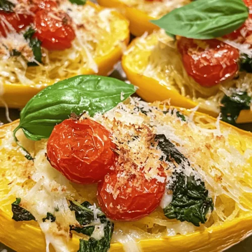 Spaghetti squash is a unique and versatile vegetable that has gained immense popularity among health-conscious eaters and culinary enthusiasts alike. With its subtle flavor and stringy texture that resembles spaghetti, it serves as a delightful alternative to traditional pasta, making it an ideal choice for anyone looking to reduce their carbohydrate intake without sacrificing satisfaction. When combined with the creamy, herb-infused goodness of Boursin cheese, baked spaghetti squash transforms into a comforting dish that caters to both the palate and nutritional needs.