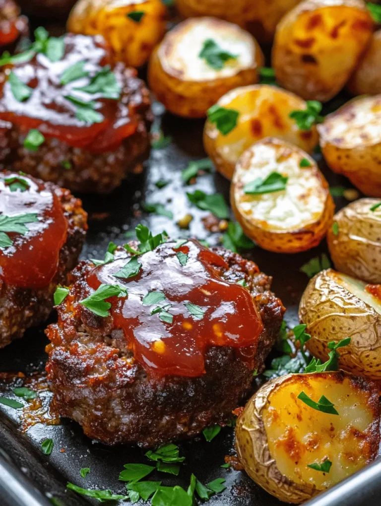 In the fast-paced world we live in, finding time to prepare a wholesome meal can be quite the challenge. Enter the concept of sheet pan meals—an innovative solution that combines convenience and deliciousness, perfect for busy weeknights. Among these culinary marvels, our Savory Sheet Pan Mini Meatloaf & Roasted Potatoes recipe stands out, offering a delightful blend of flavors and textures that the whole family will love. This dish is not just about filling your stomach; it's about providing a comforting, balanced meal that can be prepared with minimal effort and cleaned up in the same fashion.