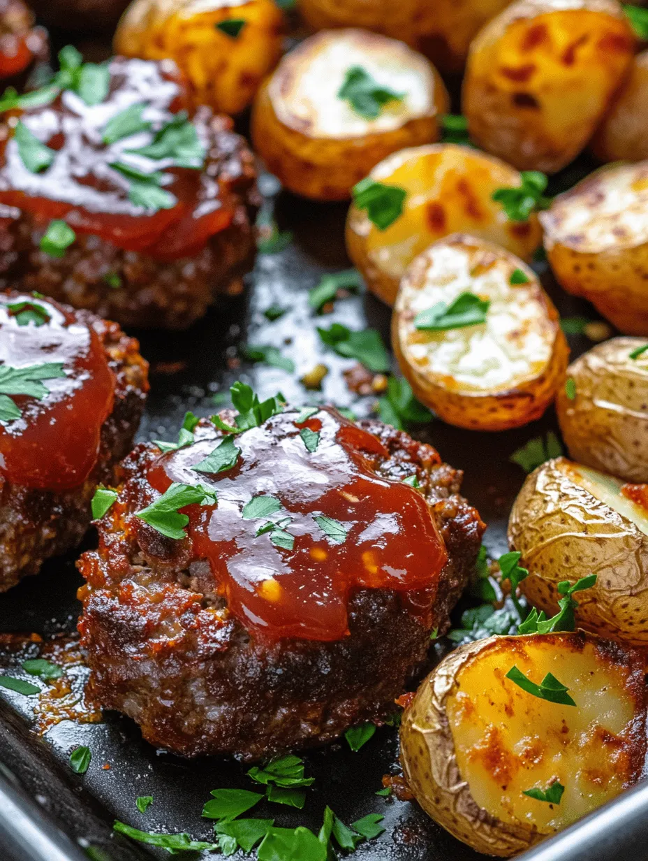 In the fast-paced world we live in, finding time to prepare a wholesome meal can be quite the challenge. Enter the concept of sheet pan meals—an innovative solution that combines convenience and deliciousness, perfect for busy weeknights. Among these culinary marvels, our Savory Sheet Pan Mini Meatloaf & Roasted Potatoes recipe stands out, offering a delightful blend of flavors and textures that the whole family will love. This dish is not just about filling your stomach; it's about providing a comforting, balanced meal that can be prepared with minimal effort and cleaned up in the same fashion.