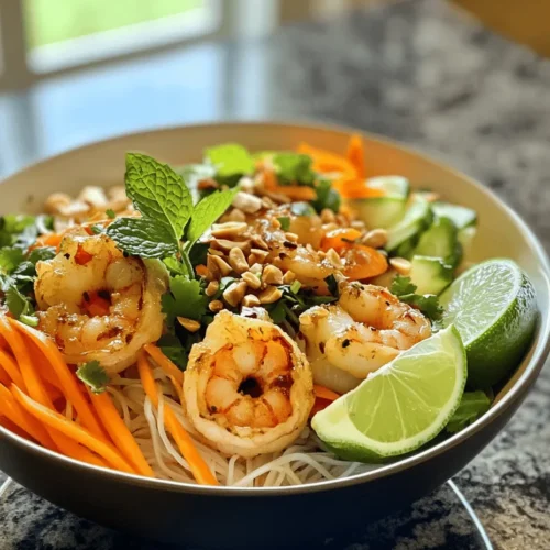 Vietnamese cuisine is renowned for its vibrant flavors, fresh ingredients, and harmonious balance between sweet, salty, and spicy elements. This culinary tradition emphasizes the use of fresh herbs and vegetables, making it a perfect choice for those seeking healthy and delicious meals. Among the many delightful dishes that Vietnamese cuisine has to offer, the Fresh Vietnamese Vermicelli Noodle Salad stands out as a refreshing and nutritious option that is perfect for any season.