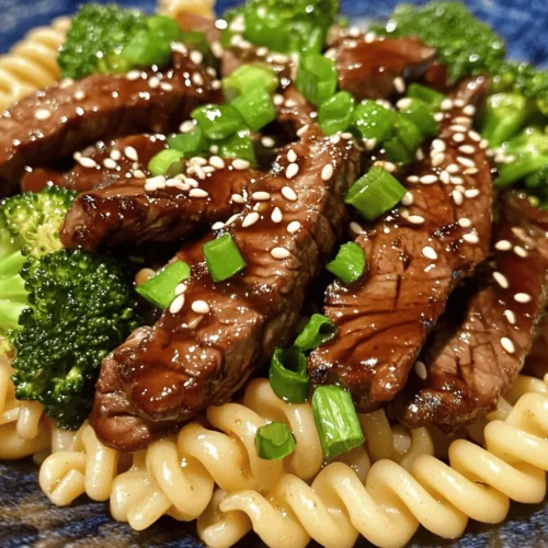 The foundation of any great recipe lies in its ingredients. For our Sticky Honey Garlic Steak and Rotini, each component plays a crucial role in delivering a harmonious blend of flavors and textures. Let's break down the key ingredients that elevate this dish to new heights.