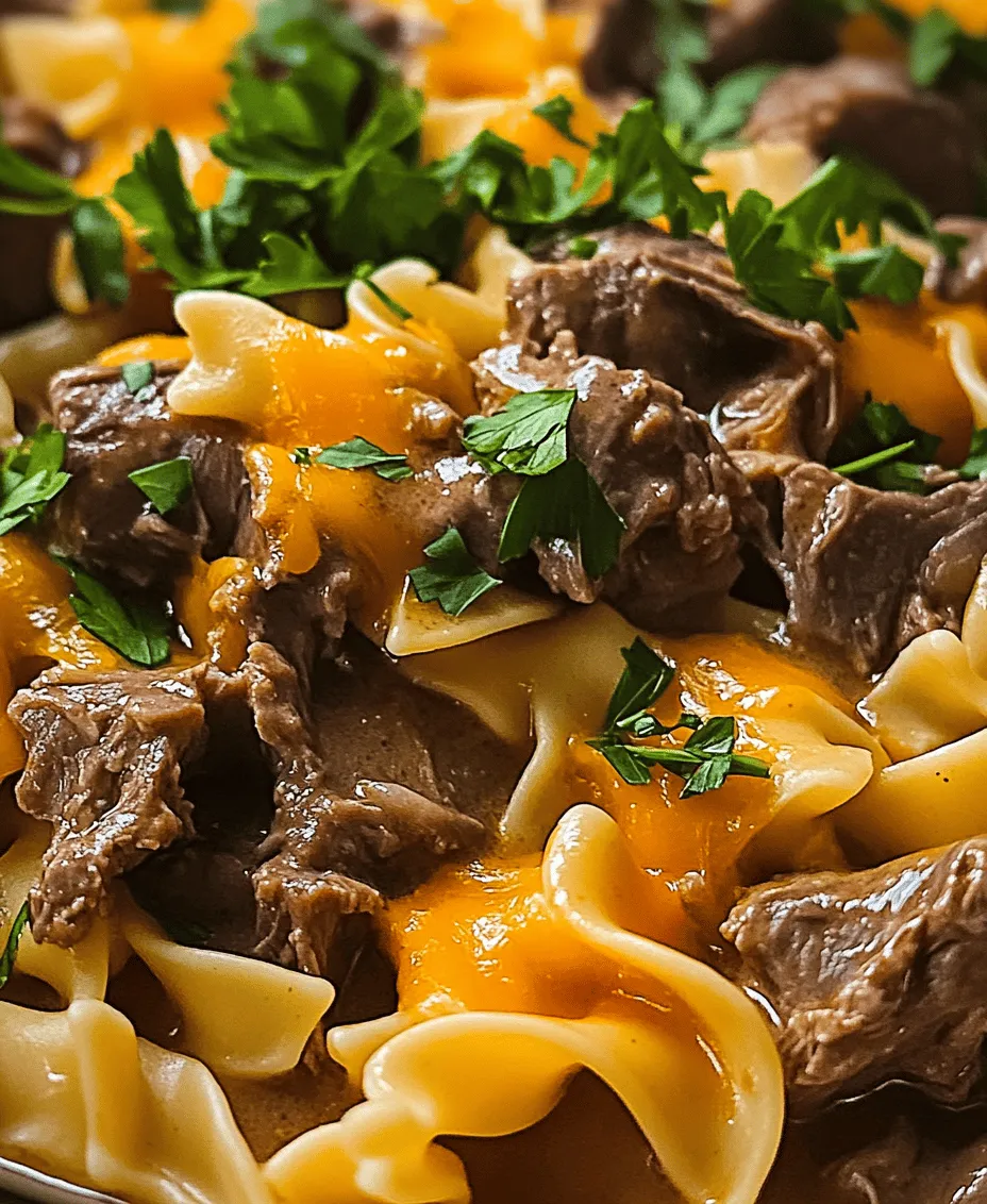 When it comes to comfort food, few dishes can rival the warm, inviting allure of cheesy beef and noodles. This classic combination brings together the hearty richness of beef with the creamy goodness of cheese, creating a meal that feels like a warm hug on a plate. Perfect for family dinners or cozy nights in, this dish is not just about taste; it embodies the very essence of home-cooked comfort food.