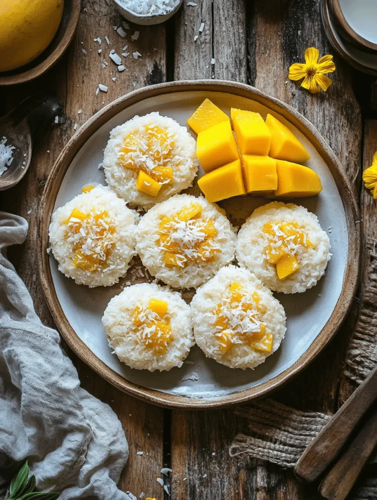 To create the perfect Coconut Rice Cakes Delight, it’s essential to understand the key ingredients that contribute to the dish's unique flavor and texture. Each component plays a vital role, adding to the overall experience of enjoying this tropical treat.