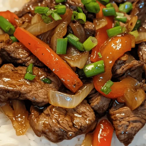 Chinese cuisine is a tapestry of flavors, aromas, and textures, with stir-frying as one of its most cherished cooking techniques. Among the myriad of dishes that exemplify this culinary art, Savory Chinese Beef and Onion Stir-Fry stands out for its simplicity and rich flavor profile. This dish is not only a staple in many households but also an embodiment of the balance found in traditional Chinese cooking—where protein, vegetables, and a savory sauce come together in perfect harmony.