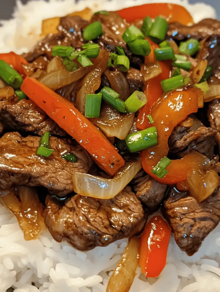 Chinese cuisine is a tapestry of flavors, aromas, and textures, with stir-frying as one of its most cherished cooking techniques. Among the myriad of dishes that exemplify this culinary art, Savory Chinese Beef and Onion Stir-Fry stands out for its simplicity and rich flavor profile. This dish is not only a staple in many households but also an embodiment of the balance found in traditional Chinese cooking—where protein, vegetables, and a savory sauce come together in perfect harmony.