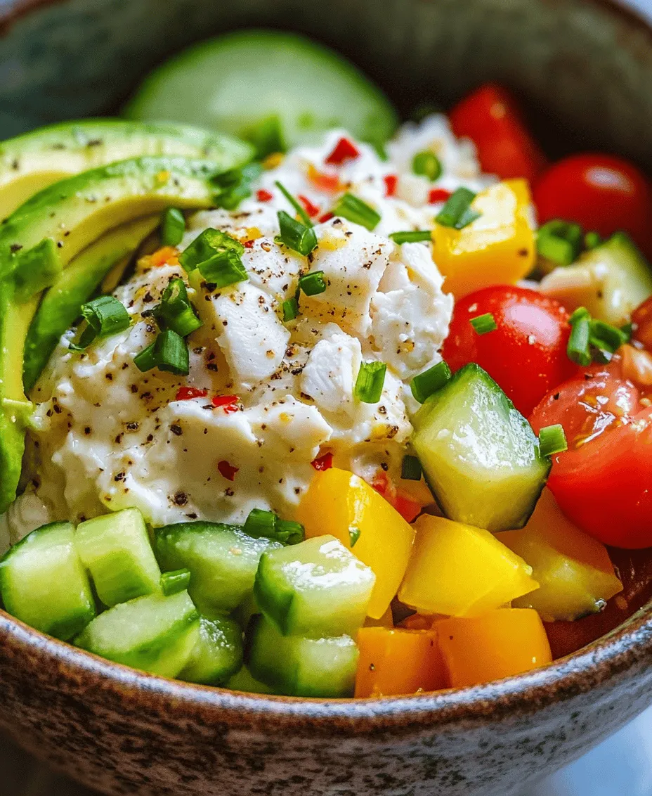 The Crab Cottage Cheese Bowl is a delightful culinary creation that effortlessly combines the creamy texture of cottage cheese with the delicate sweetness of crab meat. This dish has gained popularity for its appealing presentation and satisfying flavor profile, making it a perfect choice for both casual meals and sophisticated gatherings. Whether you are hosting a summer brunch or preparing a quick weeknight dinner, this bowl offers a refreshing and nutritious option that won't disappoint.