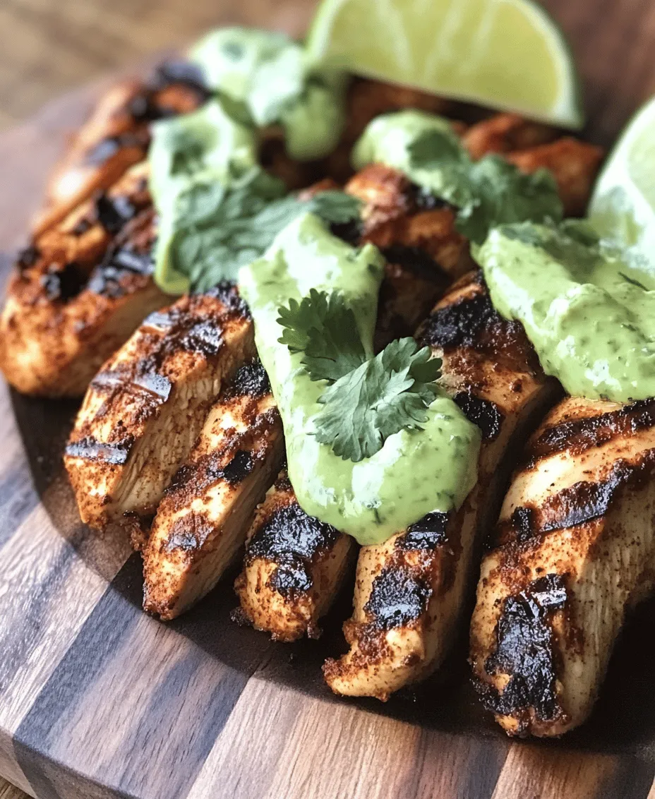 Peruvian cuisine is a vibrant tapestry of flavors, aromas, and textures that reflect the country's rich cultural heritage. Influenced by indigenous traditions and a blend of Spanish, African, and Asian culinary practices, it offers an array of dishes that tantalize the taste buds. Among these culinary gems, <strong>Peruvian Grilled Chicken with Creamy Green Sauce</strong> stands out as a favorite, not just for its delicious taste but also for its simplicity and appeal to both novice and experienced cooks alike.” /></p>
</p>
<h3>Marinating the Chicken</h3>
</p>
<p>Marinating is a crucial step in achieving the robust flavors characteristic of Peruvian Grilled Chicken. The marinade not only infuses the meat with zest but also helps to tenderize it, ensuring a juicy and flavorful outcome.</p>
</p>
<h4>Detailed Instructions for Achieving Optimal Flavor</h4>
</p>
<p>To prepare the marinade, you’ll need a blend of classic Peruvian ingredients. In a bowl, combine the following:</p>
</p>
<p>– 1/4 cup of olive oil</p>
<p>– 4 cloves of garlic, minced</p>
<p>– 1 tablespoon of ground cumin</p>
<p>– 1 tablespoon of paprika</p>
<p>– 1 tablespoon of dried oregano</p>
<p>– Juice of 2 limes</p>
<p>– Salt and pepper to taste</p>
</p>
<p>Whisk these ingredients together until well mixed. Place your chicken pieces—preferably bone-in, skin-on for maximum flavor—into a resealable plastic bag or a large bowl. Pour the marinade over the chicken, ensuring each piece is thoroughly coated. Seal the bag or cover the bowl with plastic wrap.</p>
</p>
<h4>Tips for Marinating Duration and Techniques</h4>
</p>
<p>For optimal flavor, allow the chicken to marinate for at least 2 hours, but ideally, aim for 6 to 12 hours. Overnight marination in the refrigerator will yield the best results, as the chicken will absorb the flavors more deeply.</p>
</p>
<p>If you’re short on time, even a 30-minute marinade can enhance the taste. However, avoid marinating for more than 24 hours, as the acidity from the lime juice can start to break down the meat too much, leading to a mushy texture.</p>
</p>
<h3>Creating the Creamy Green Sauce</h3>
</p>
<p>No Peruvian grilled chicken dish is complete without the signature creamy green sauce, known as “Aji Verde.” This sauce is a vibrant blend of herbs, giving it a fresh taste that perfectly complements the grilled chicken.</p>
</p>
<h4>Step-by-Step Guide for Blending and Achieving the Right Consistency</h4>
</p>
<p>To make the Aji Verde, gather the following ingredients:</p>
</p>
<p>– 1 cup of fresh cilantro leaves</p>
<p>– 1-2 jalapeños or serrano peppers (adjust based on your spice preference)</p>
<p>– 1/2 cup of mayonnaise</p>
<p>– 1/4 cup of Greek yogurt (or sour cream)</p>
<p>– 2 tablespoons of lime juice</p>
<p>– Salt to taste</p>
</p>
<p>In a blender, combine the cilantro, peppers, mayonnaise, Greek yogurt, and lime juice. Blend until smooth, adjusting the consistency with a little water if necessary. Aim for a creamy sauce that can easily drizzle over the chicken without being too runny.</p>
</p>
<h4>Variation Ideas for the Sauce</h4>
</p>
<p>Feel free to customize your Aji Verde to suit your taste. For a spicier kick, leave the seeds in the peppers or add a dash of cayenne pepper. You can also incorporate other herbs such as parsley or mint to give the sauce a unique twist. For a dairy-free version, substitute the mayonnaise and yogurt with avocado or a plant-based mayonnaise.</p>
</p>
<h3>Grilling Techniques</h3>
</p>
<p>Grilling is the preferred cooking method for this dish, as it imparts a smoky flavor that enhances the marinade’s spices.</p>
</p>
<h4>Preheating the Grill: Importance for Proper Cooking</h4>
</p>
<p>Before placing your marinated chicken on the grill, preheat it to medium-high heat (about 375°F to 450°F). Preheating is essential as it ensures that the chicken sears quickly, locking in the juices and creating beautiful grill marks.</p>
</p>
<h4>Tips for Checking Doneness</h4>
</p>
<p>To ensure your chicken is perfectly cooked, use a meat thermometer to check the internal temperature. The chicken should reach 165°F at the thickest part. If you don’t have a meat thermometer, check the juices; if they run clear and not pink, your chicken is likely done.</p>
</p>
<h4>Discussing the Benefits of Grilling Over Other Cooking Methods</h4>
</p>
<p>Grilling not only enhances the flavor of the chicken but also allows excess fat to drip away, making it a healthier cooking option. The high heat caramelizes the marinade, creating a delicious crust while keeping the meat tender and juicy.</p>
</p>
<h3>Serving Suggestions</h3>
</p>
<p>Presentation is key when serving Peruvian Grilled Chicken with Creamy Green Sauce.</p>
</p>
<h4>Presentation Ideas for the Grilled Chicken and Sauce</h4>
</p>
<p>Arrange the grilled chicken on a large platter, drizzling the Aji Verde generously over the top. Garnish with lime wedges and fresh cilantro sprigs for added color and flavor. Consider serving the sauce in a small bowl on the side for guests to add more as they please.</p>
</p>
<h4>Suggested Side Dishes that Complement the Meal</h4>
</p>
<p>To complete your Peruvian meal, consider serving the chicken with traditional side dishes such as:</p>
</p>
<p>– <strong>Cilantro Lime Rice</strong>: Light and fluffy rice cooked with fresh cilantro and lime zest.</p>
<p>– <strong>Peruvian Corn Salad</strong>: A vibrant salad made with corn, red onion, and avocado, dressed in lime vinaigrette.</p>
<p>– <strong>Roasted Vegetables</strong>: Seasonal vegetables, roasted until caramelized, provide a healthy and colorful accompaniment.</p>
</p>
<h4>Cultural Context: How This Dish Fits into Peruvian Meals and Celebrations</h4>
</p>
<p>Grilled chicken is a staple in Peruvian cuisine and is often enjoyed during family gatherings, celebrations, or casual barbecues. The Aji Verde sauce is a beloved condiment that adds a burst of flavor, showcasing the country’s rich culinary traditions. Sharing this dish brings people together, celebrating the communal experience of dining.</p>
</p>
<h3>Nutritional Information</h3>
</p>
<p>When preparing Peruvian Grilled Chicken with Creamy Green Sauce, it’s essential to consider its nutritional profile.</p>
</p>
<h4>Breakdown of Calories Per Serving</h4>
</p>
<p>A typical serving of grilled chicken (approximately 4 ounces) with a tablespoon of Aji Verde contains around:</p>
</p>
<p>– 280-300 calories</p>
<p>– 20g of protein</p>
<p>– 15g of fat (depending on the amount of sauce used)</p>
<p>– 5g of carbohydrates</p>
</p>
<h4>Health Benefits of the Main Ingredients</h4>
</p>
<p>The chicken is an excellent source of lean protein, while the Aji Verde provides healthy fats from the olive oil and mayonnaise. Cilantro is rich in antioxidants, and lime juice offers a boost of vitamin C, contributing to a well-rounded dish.</p>
</p>
<h4>Suggestions for Making the Dish Lighter or More Indulgent</h4>
</p>
<p>For a lighter version, you can use skinless chicken breasts and reduce the amount of mayonnaise in the sauce, substituting with more yogurt or avocado. If you prefer something more indulgent, consider adding cheese to the sauce or serving it alongside fried plantains for a rich treat.</p>
</p>
<h3>Conclusion</h3>
</p>
<p>Peruvian Grilled Chicken with Creamy Green Sauce is not just a meal; it’s an experience that transports you to the heart of Peru. The harmonious blend of spices in the marinade, combined with the refreshing Aji Verde, makes for a dish that is bursting with flavor and vibrancy.</p>
</p>
<p>I encourage you to try this recipe and bring a taste of Peruvian culture into your home. Embrace the joy of cooking and sharing meals with loved ones, exploring the diverse flavors the world has to offer. Whether it’s a family gathering or a cozy dinner, this dish is sure to impress and make for memorable moments around the table. Enjoy the experience of grilling, the excitement of flavors, and the art of communal dining—it’s what makes food so special.</p>
<div id=