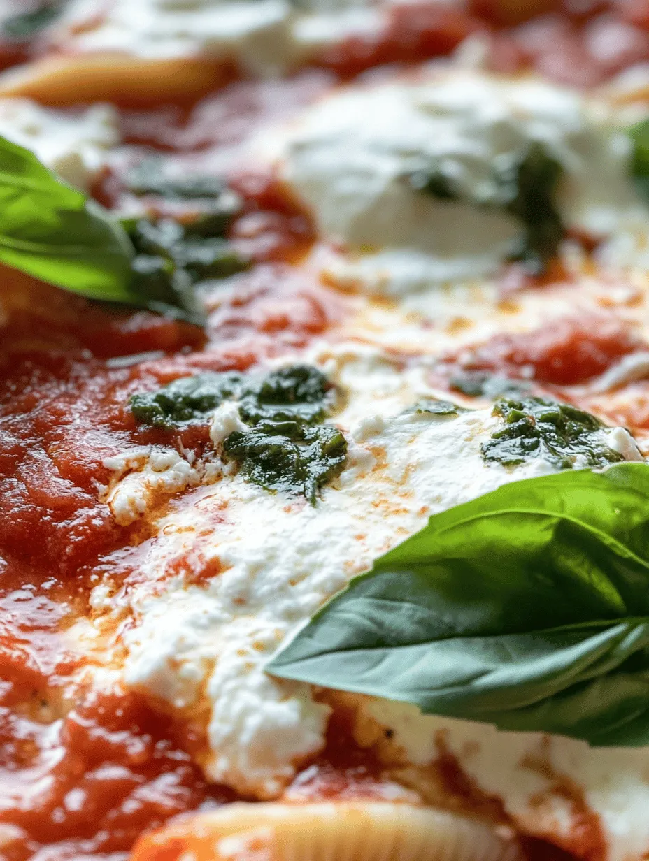 The allure of spinach and ricotta stuffed shells lies not only in their taste but also in their nutritional profile. Spinach, a leafy green powerhouse, is packed with essential vitamins and minerals such as vitamin A, vitamin C, and iron. This makes it a fantastic way to incorporate more greens into your diet without sacrificing flavor. Ricotta cheese, on the other hand, brings a creamy, rich texture that complements the spinach perfectly. The mild flavor of ricotta allows the natural earthiness of the spinach to shine through, creating a harmonious filling that’s both comforting and wholesome.