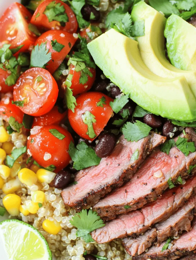 Welcome to the culinary adventure of creating the Ultimate Steak Bowl Fiesta! This dish is not just a meal; it’s a vibrant celebration of flavors that brings together the heartiness of a protein-packed steak, the nutrition of fresh vegetables, and the satisfying comfort of grains. Whether you’re looking for a quick dinner solution on a busy weeknight or an impressive meal prep option that keeps well throughout the week, this steak bowl fits the bill perfectly.